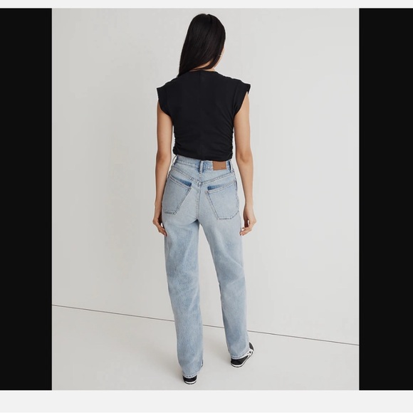 Madewell Molly Dickson crossover jeans - Picture 2 of 11